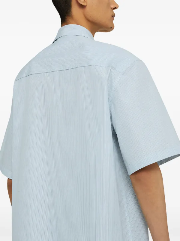 Jil Sander Friday ストライプ シャツ | ブルー | FARFETCH JP