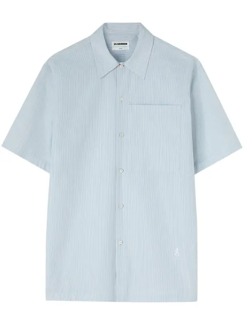 Jil Sander Friday striped cotton shirt