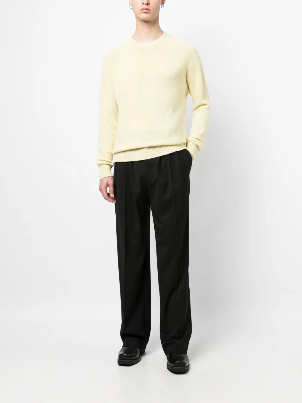 Jil Sander 密织羊毛羊绒混纺毛衣 | 毛衣 | Image 2