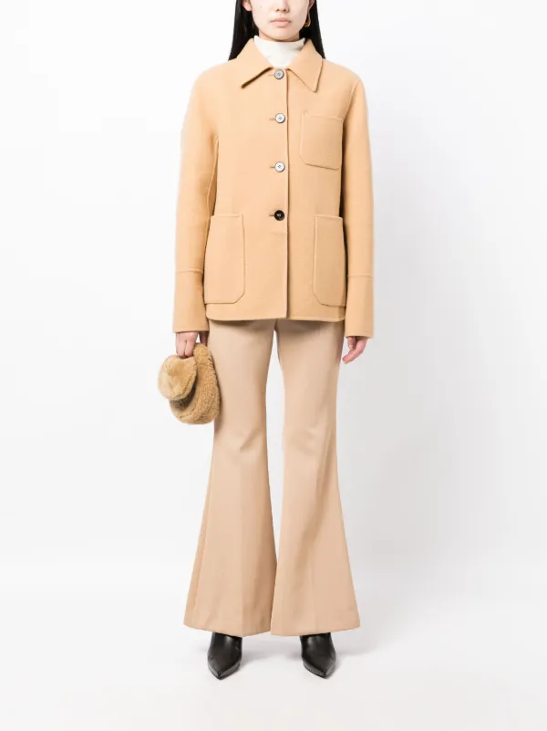 Jil Sander single-breasted Wool Jacket | Neutrals | FARFETCH ZA