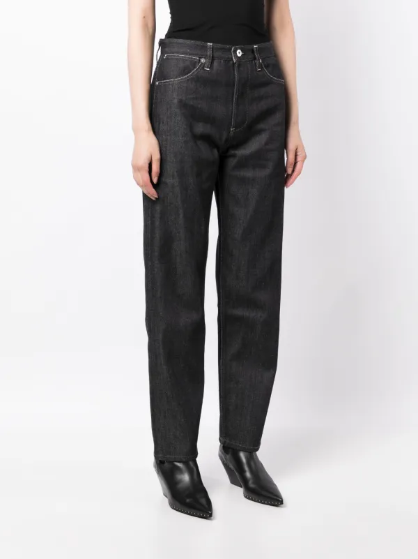 Jil Sander コントラストステッチ ジーンズ | ブルー | FARFETCH JP