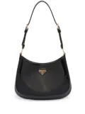 Prada Cleo patent-leather shoulder bag - Black