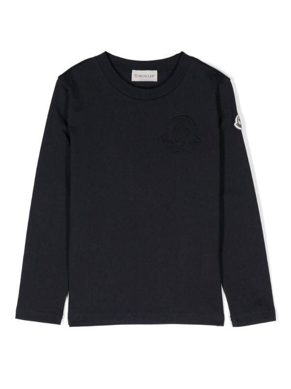 Moncler logo-patch Cotton T-shirt - Farfetch