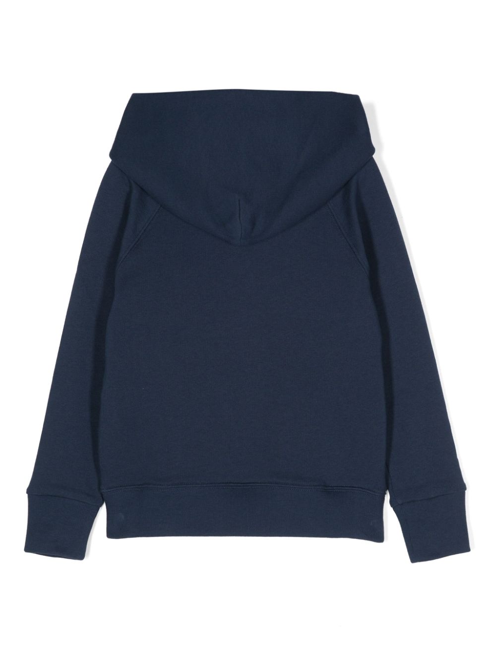 Gucci Kids Interlocking G embroidered hoodie - Blue