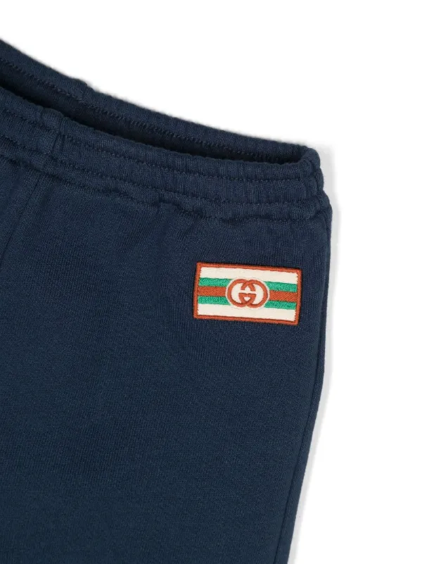 GUCCI / トラックパンツ キッズ ブルー Gucci Kids トラックパンツ | ブルー | FARFETCH JP