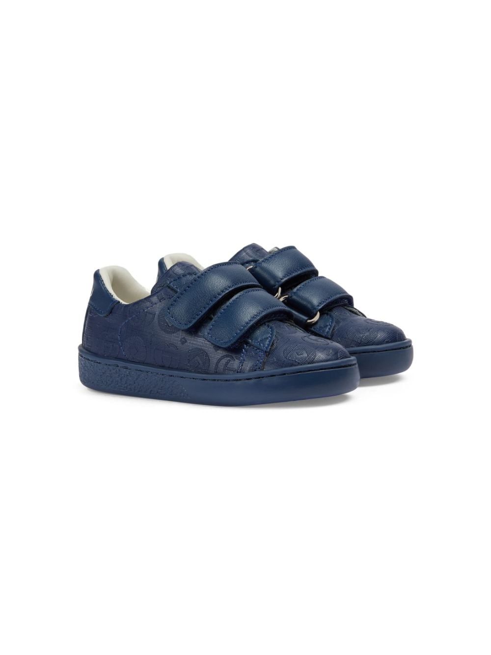 Gucci Kids Ace touch-strap sneakers - Blue