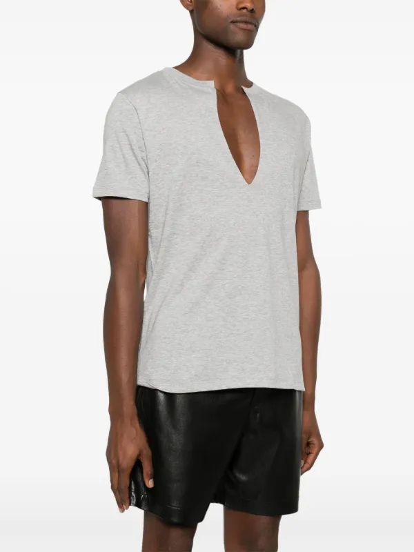 Gucci v neck t shirt on sale