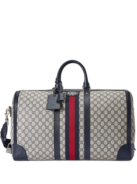 Gucci large Savoy canvas duffle bag