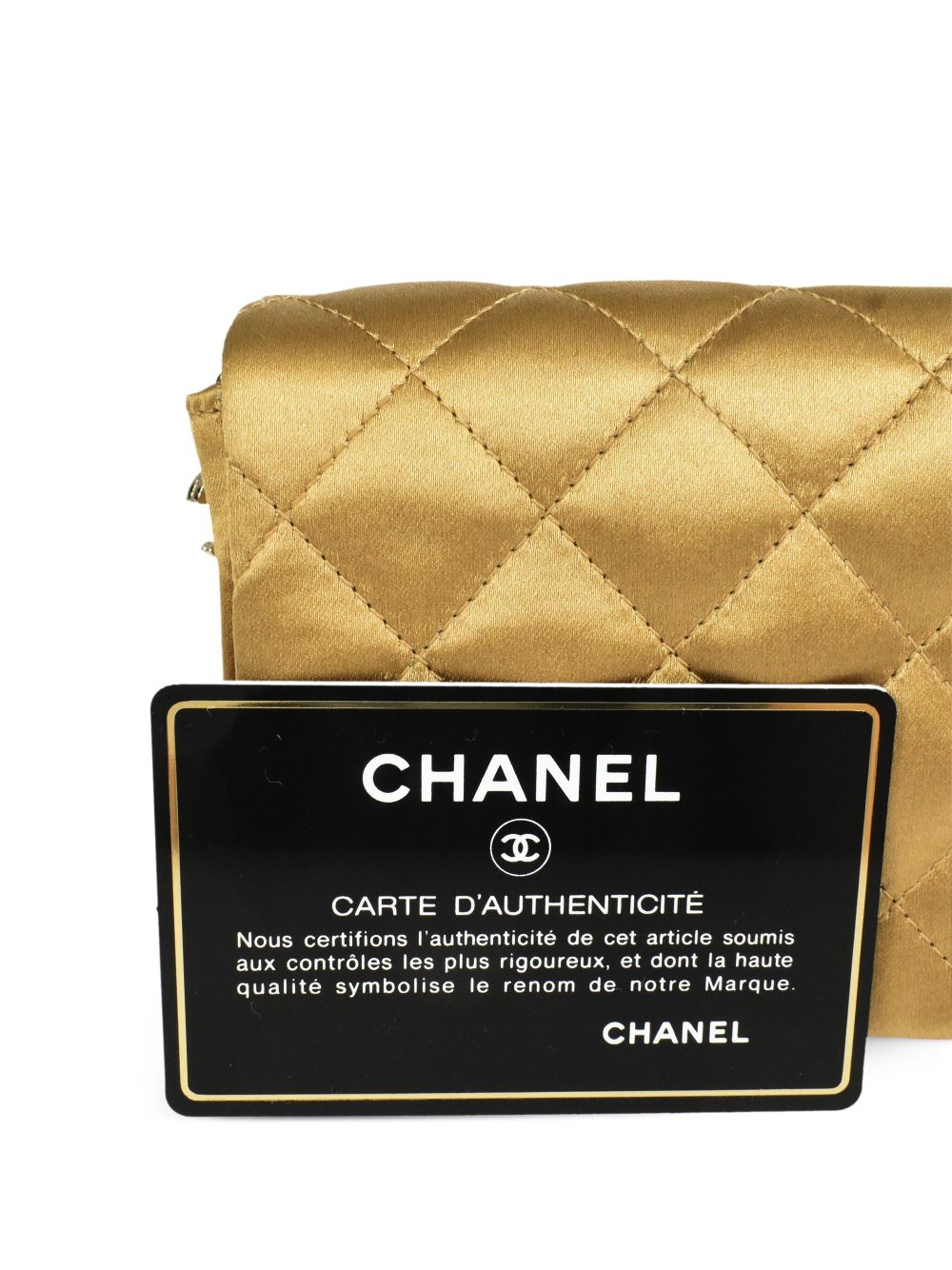 CHANEL 2006 rhinestone-embellished satin shoulder bag Women