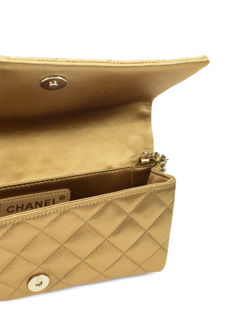 Cheap HOT SALE CHANEL 2006 rhinestone-embellished satin shoulder bag Women