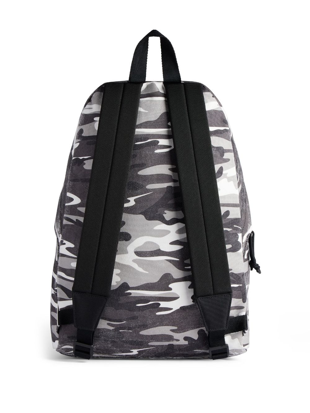 Shop Balenciaga Explorer Camouflage-print Backpack In Grey