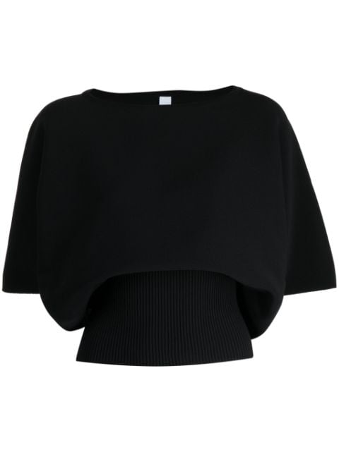 CFCL ribbed-knit recycled-polyester jumper
