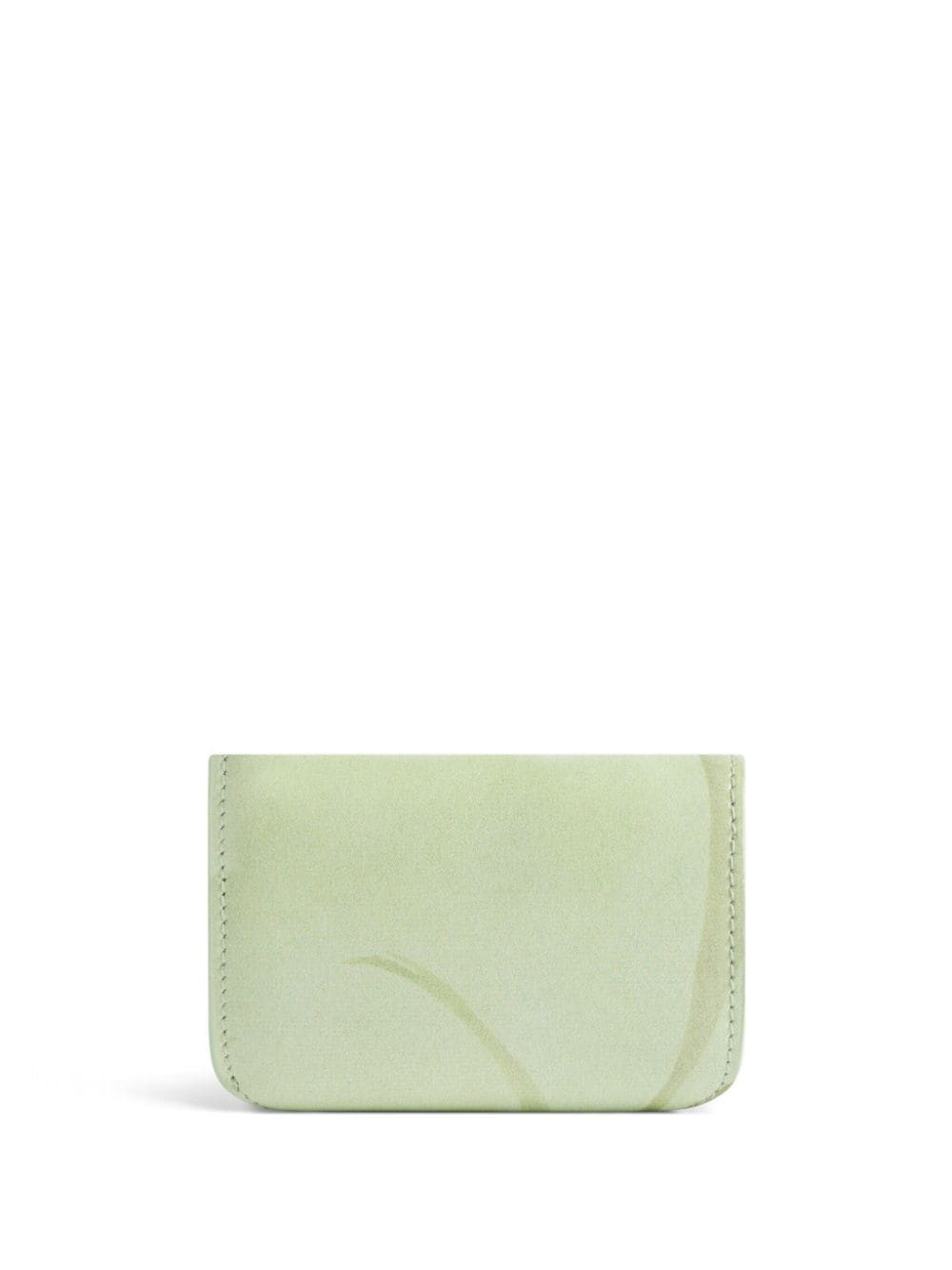 Image 2 of Balenciaga lillies-print leather wallet