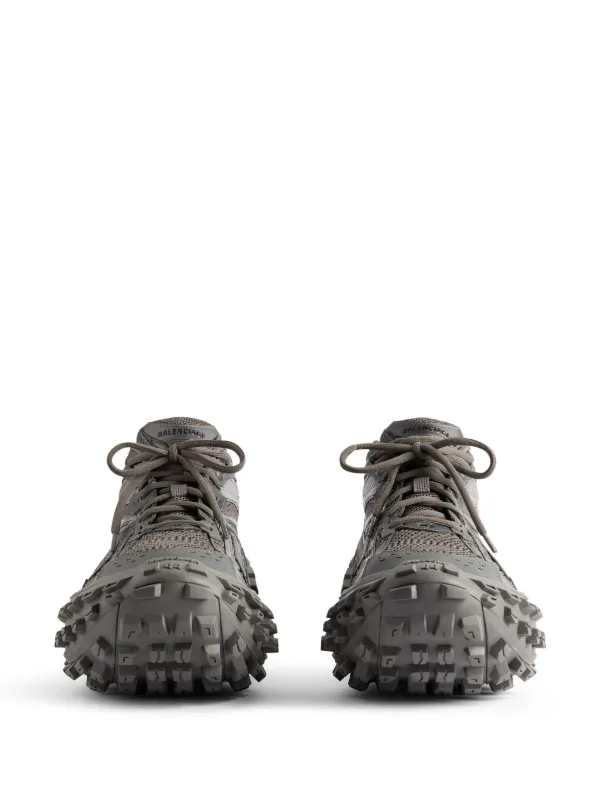 Balenciaga Bouncer Panelled Chunky Sneakers - Farfetch