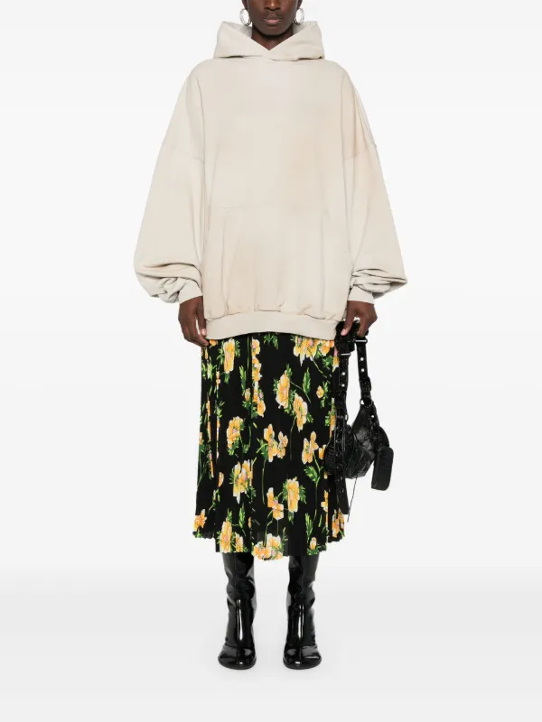 Balenciaga フローラル スカート | ブラック | FARFETCH JP