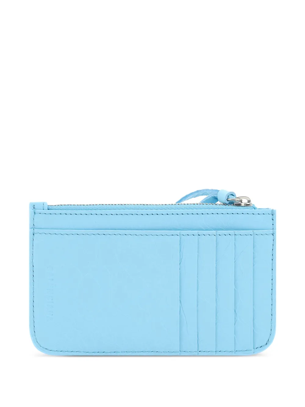 Balenciaga Le Cagole Studded Leather Wallet Blue FARFETCH CA