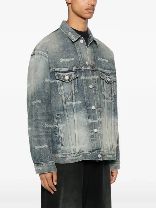 Balenciaga denim jacket price online