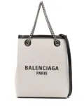 Balenciaga Duty Free canvas phone bag - Neutrals