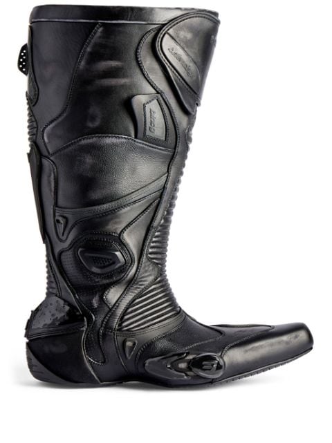 Balenciaga Biker leather boots