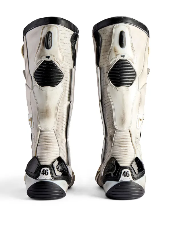 Balenciaga store motocross boots