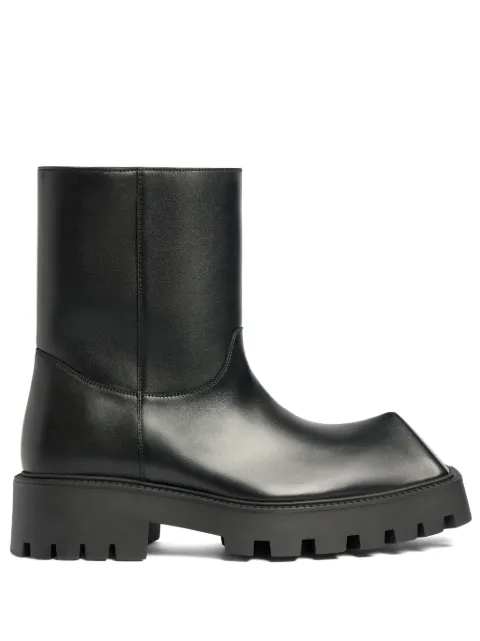 Balenciaga Rhino 20mm leather ankle boots