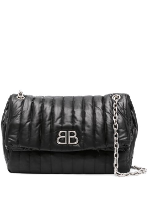 Balenciaga medium Monaco chain-strap quilted shoulder bag Women