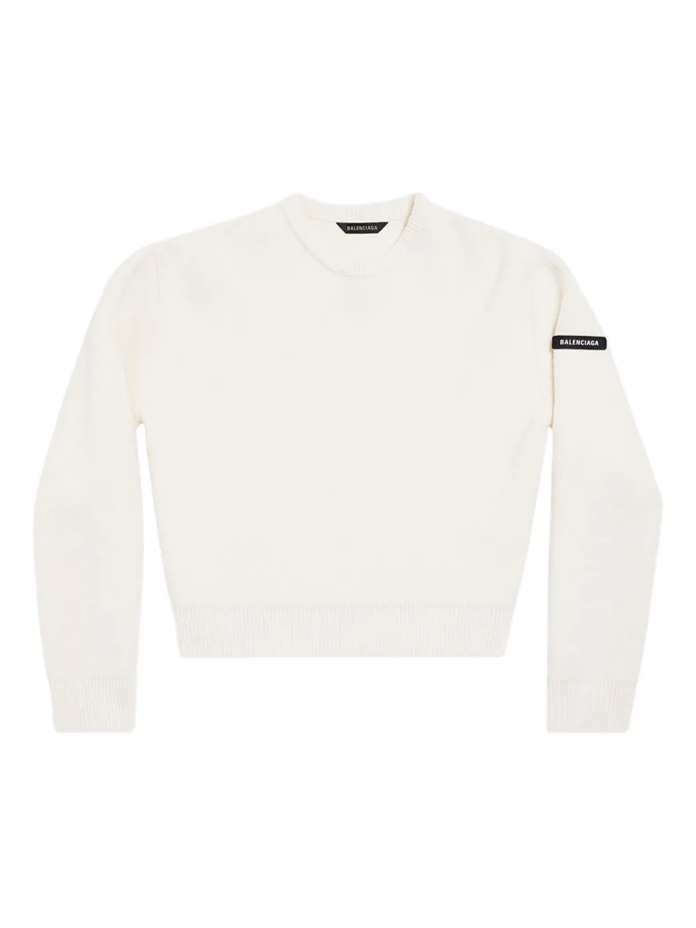 Balenciaga ロゴ プルオーバー - ホワイト Balenciaga ロゴ プルオーバー - ホワイト
