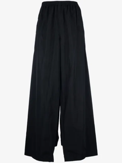 Balenciaga pantalones anchos con cordones en la pretina