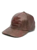 ETRO Pegaso paisley-print baseball cap - Brown