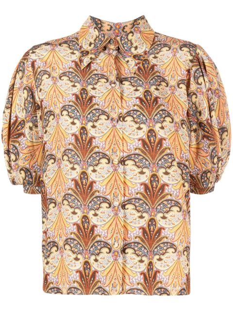 ETRO paisley-print silk shirt Women