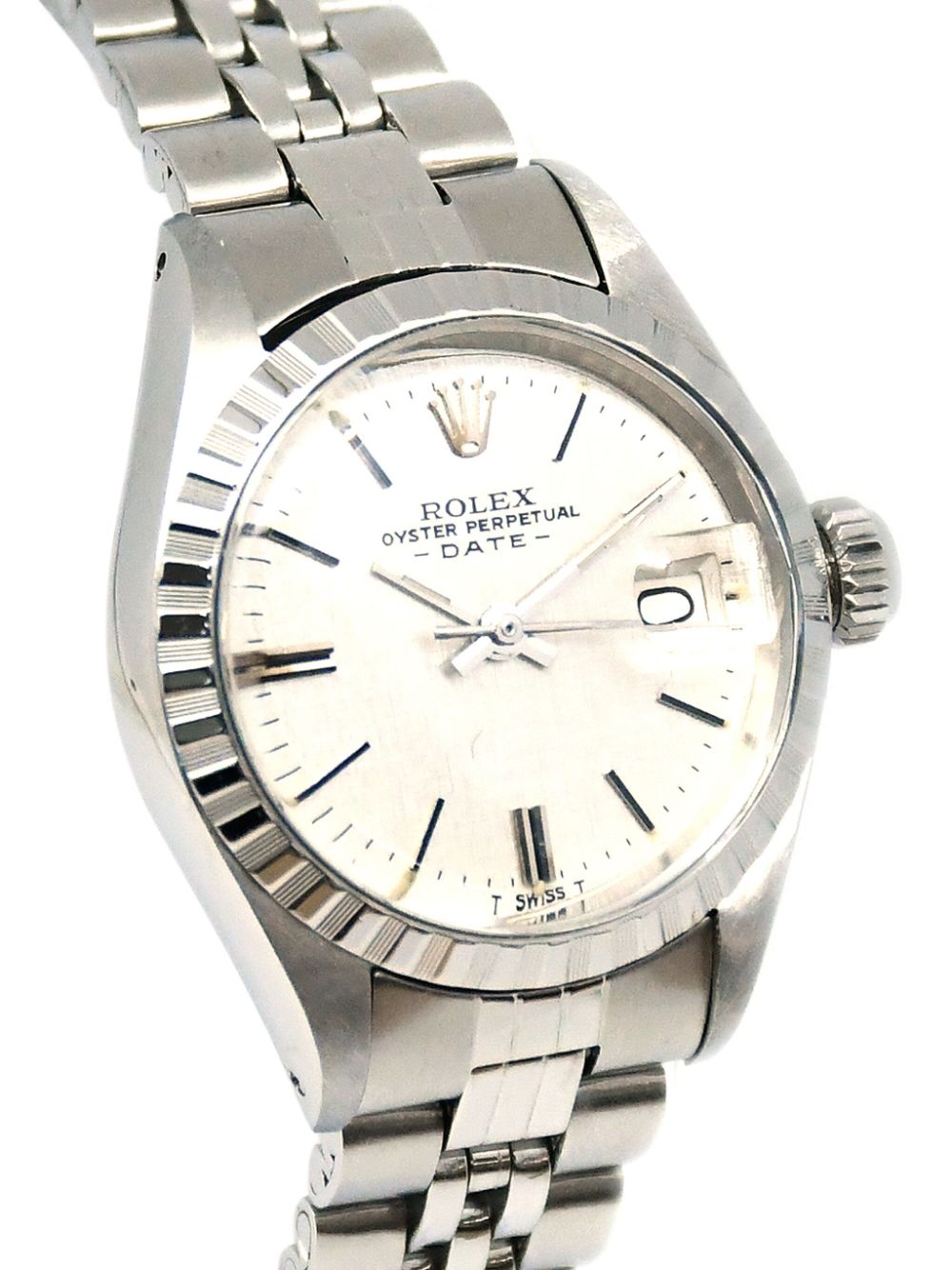 Rolex 1970 pre-owned Oyster Perpetual Datejust horloge - Zilver