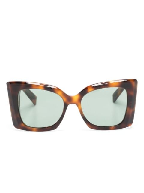 Saint Laurent Eyewear Blaze tortoiseshell-effect sunglasses