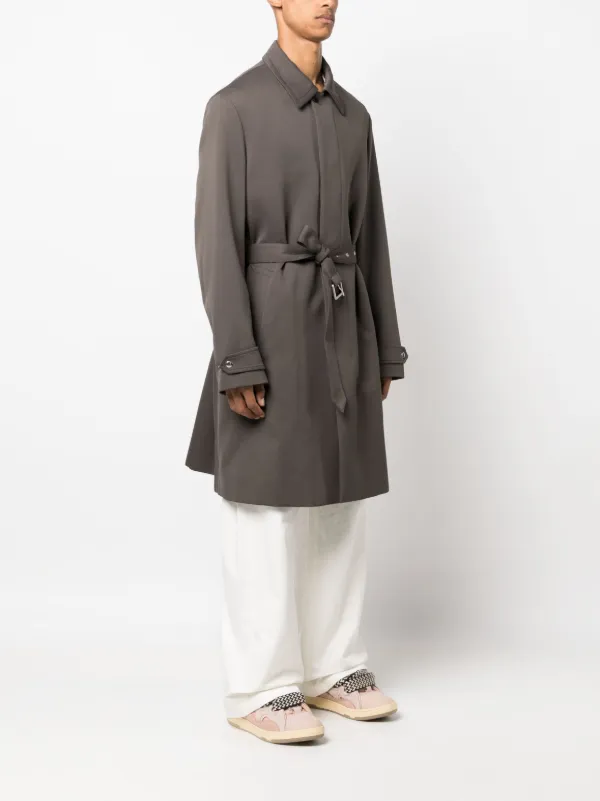 Lanvin Belted Trench Coat - Farfetch