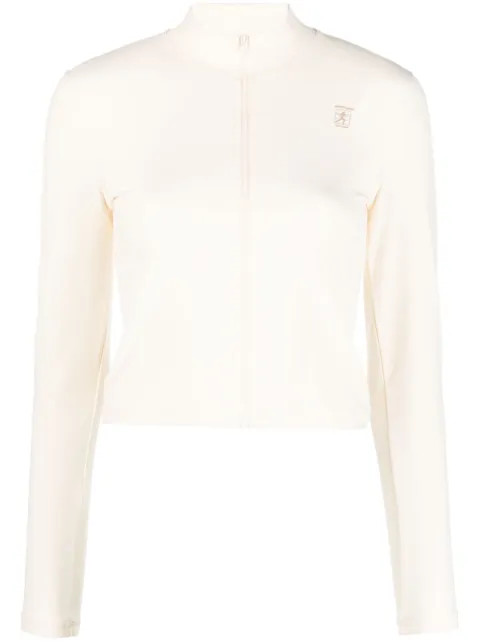Sporty & Rich Runner zip-up track jacket