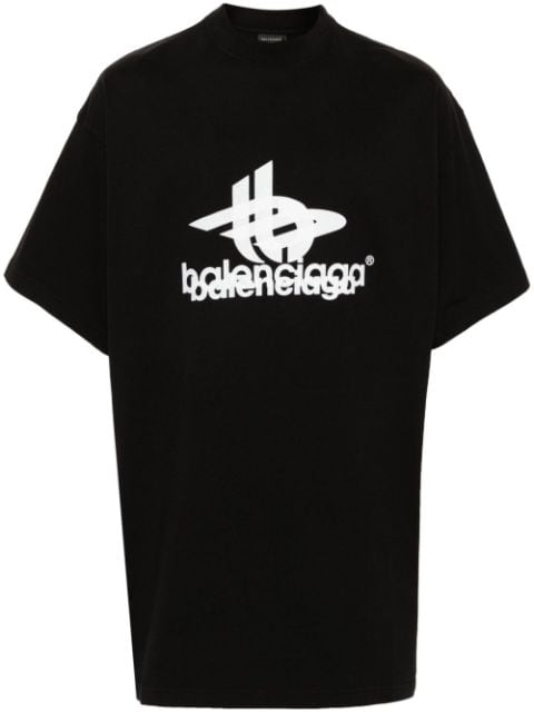 Balenciaga t-shirt Layered Sports en coton