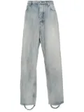 Balenciaga Baggy wide-leg jeans - Blue