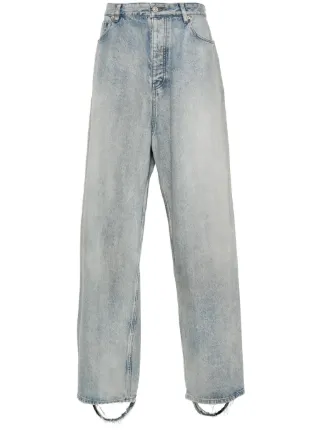 Balenciaga Baggy wide-leg Jeans | Blue | FARFETCH