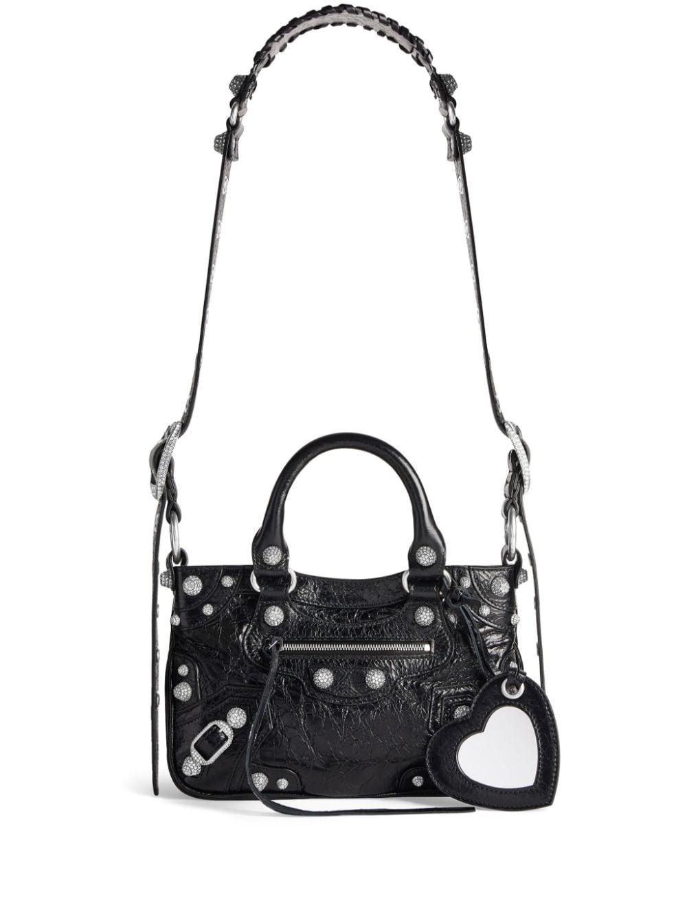 Balenciaga Small Neo Cagole Tote Bag In Black