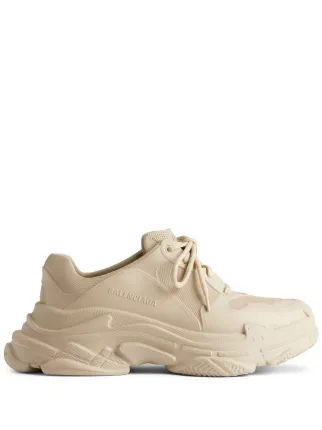 Balenciaga Triple S Mold Sneakers Brown FARFETCH