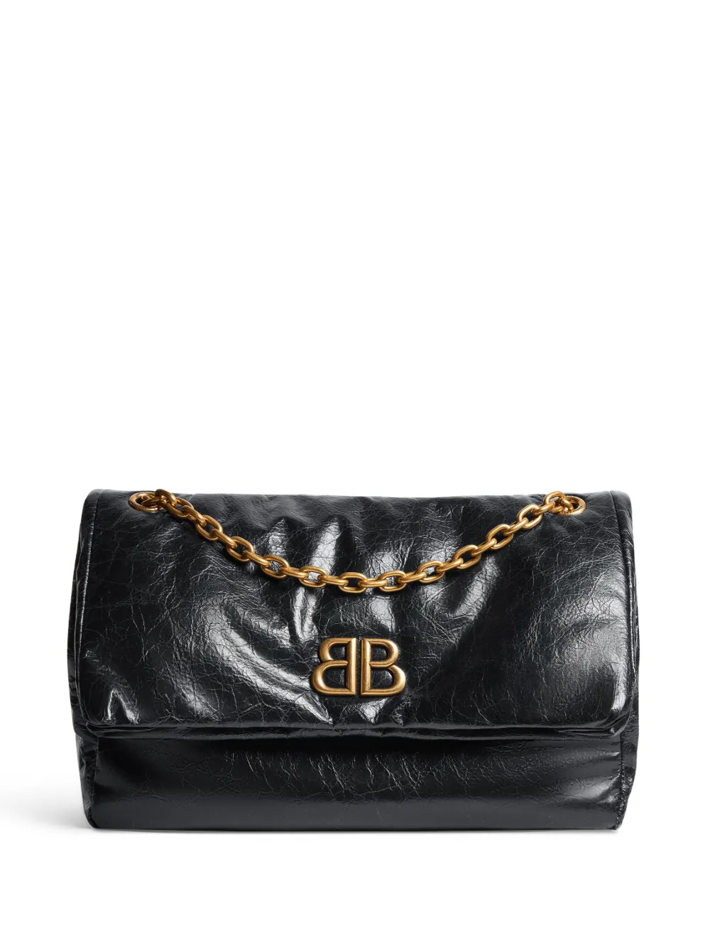 Balenciaga Gesteppte Schultertasche In Black