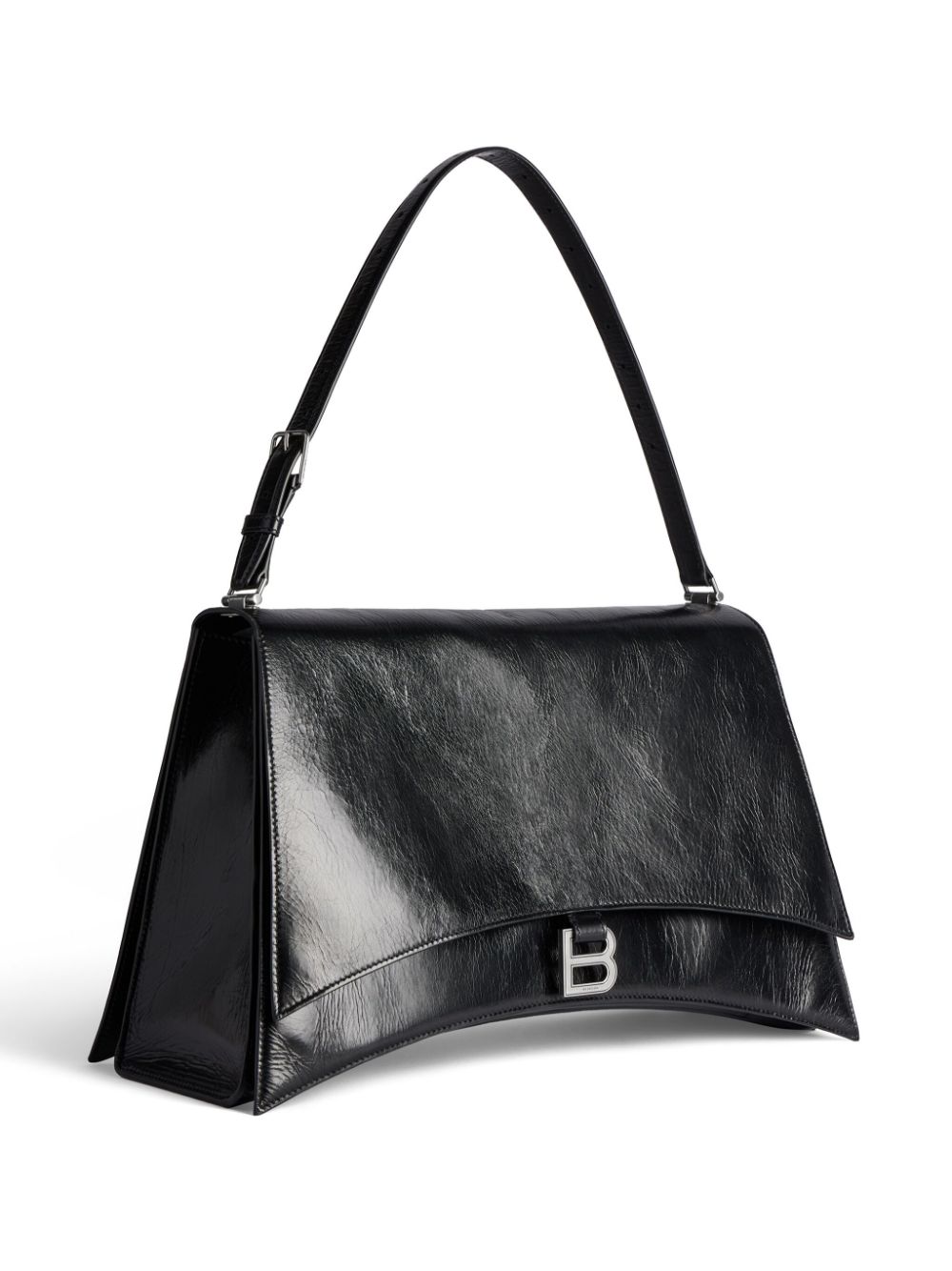 Balenciaga Large Crush Sling Shoulder Bag - Farfetch