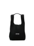 LASTFRAME medium Okamochi knitted tote bag - Black