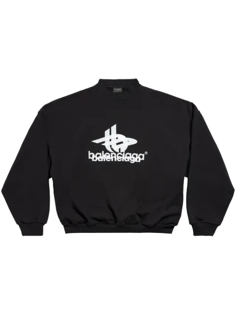 Balenciaga Layered Sports cotton sweatshirt