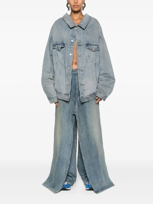 Balenciaga ミッドライズ バギージーンズ - Farfetch