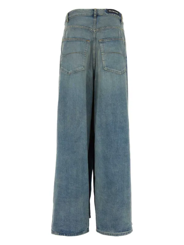 Balenciaga ミッドライズ バギージーンズ - Farfetch