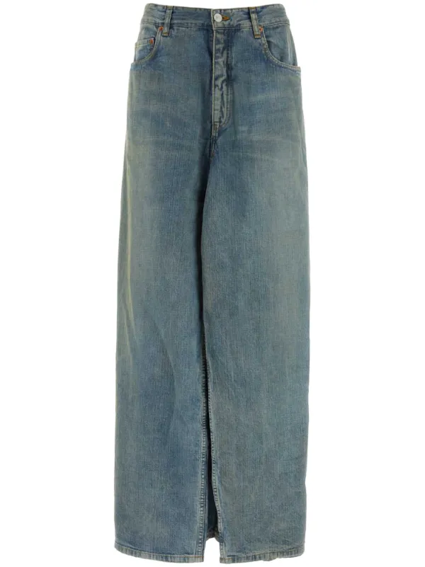 Balenciaga ミッドライズ バギージーンズ - Farfetch