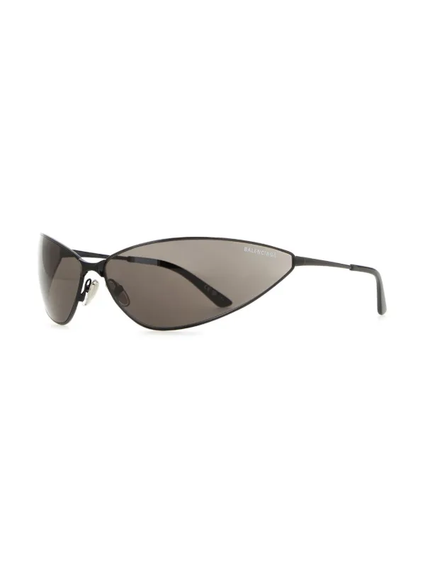 Balenciaga Eyewear Razor キャットアイ サングラス | ブラック