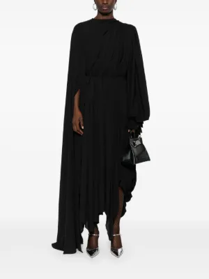 ワンピース BALENCIAGA DRESS (746152TNV43 1000) Buy Balenciaga Allover Logo Glove Dress 'Black' - 746169
