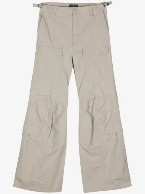 Balenciaga flared cargo trousers