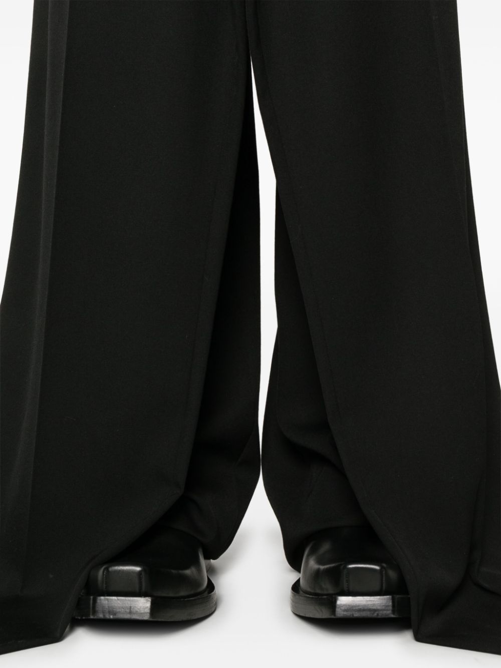 Balenciaga wool wide-leg tailored trousers Men